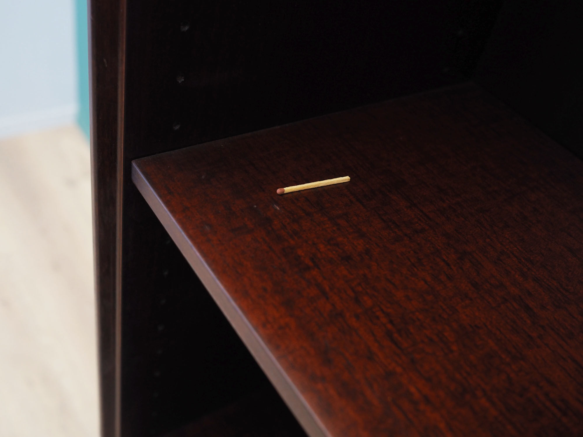 Mahogany bookcase, 60s, Danish design, made in Denmark