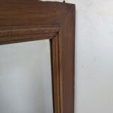 Old hosiery door with mirror