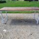 Table Insutrielle en Aluminium et Bois
