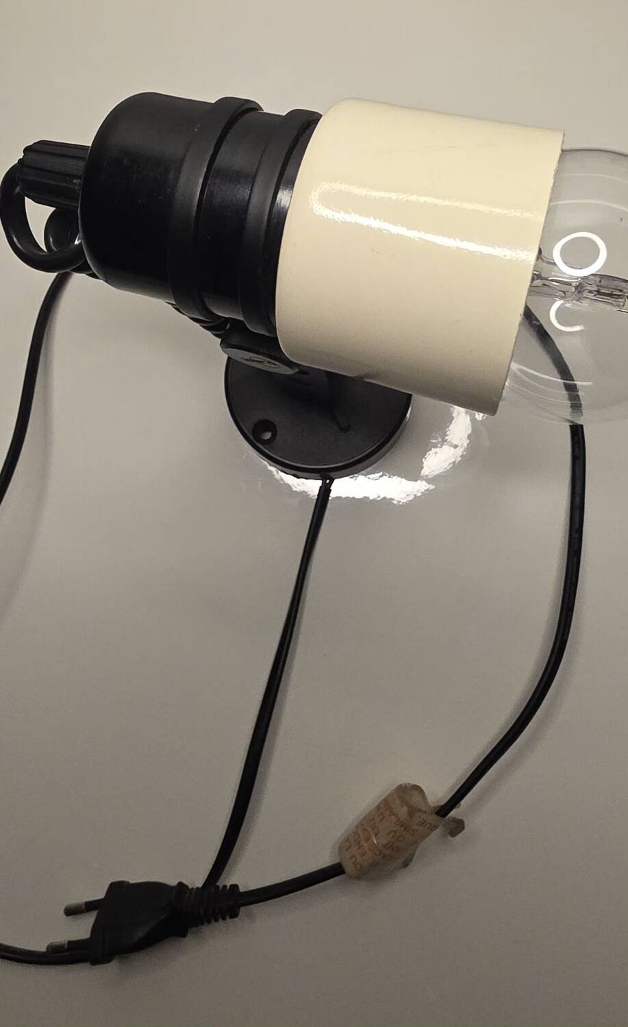 Spotlight lamp Claude D60, vintage industrial