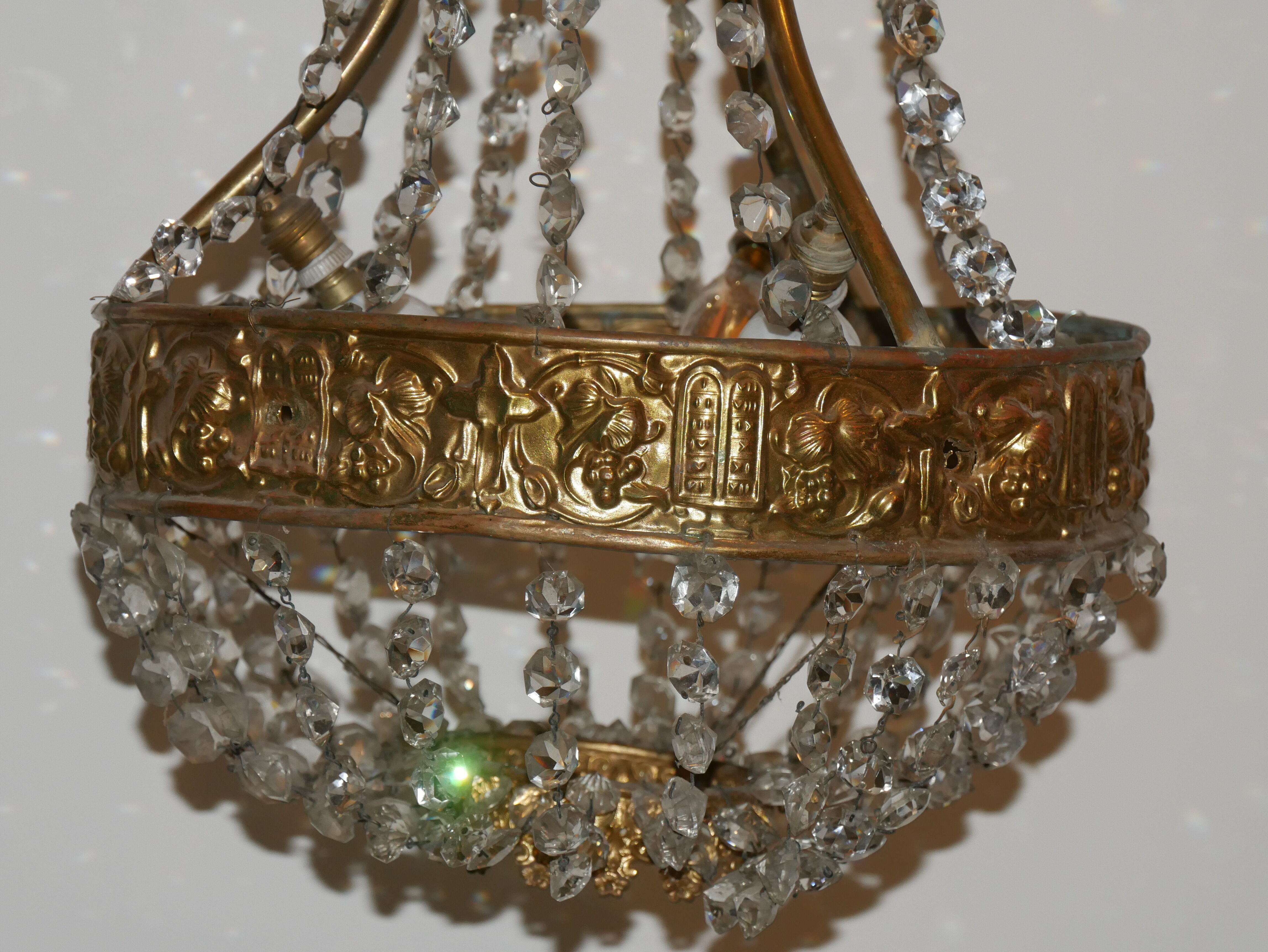 Luminaire pampilles