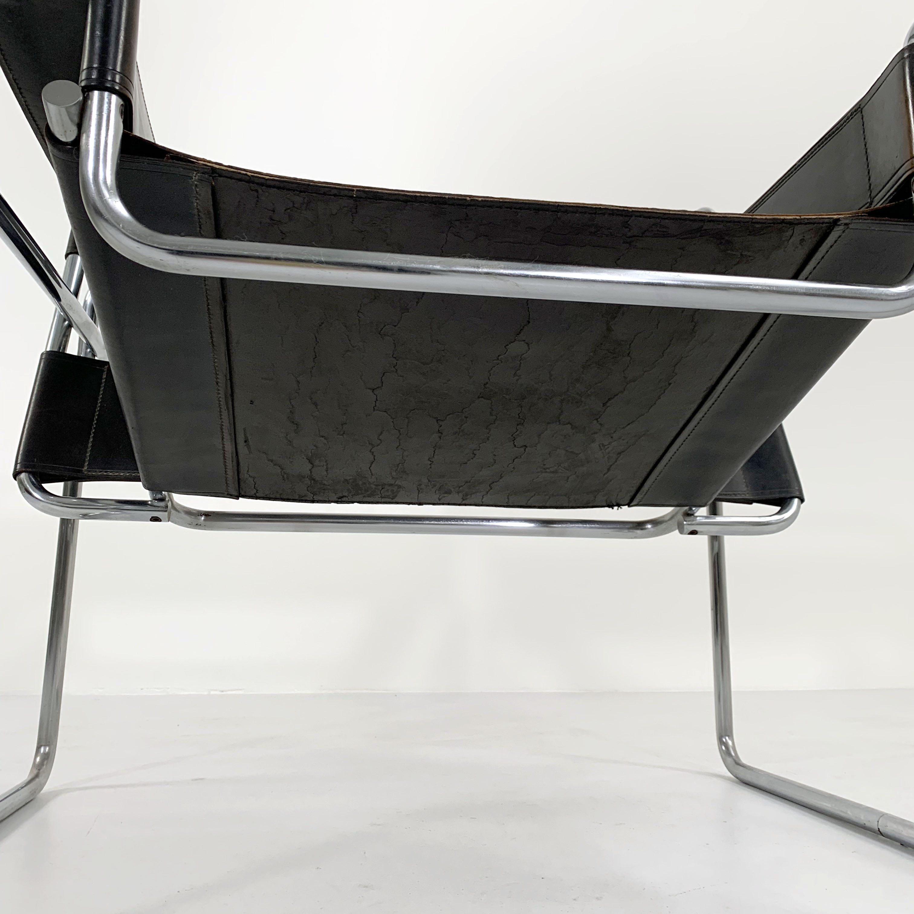 Armchair B3 Wassily by Marcel Breuer gavina edition, 1970