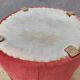 Art deco velvet beanbags