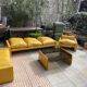 Vintage sofa set 70 Poltrona Frau