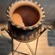 Metal pot holder structure