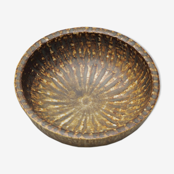 Ceramic bowl gunnar nylund. stoneware, rörstrand, 1950s.