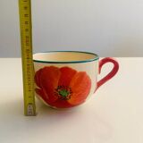 Lunéville porcelain coffee/tea service - "Poppy" collection