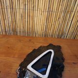 Vintage red Vallauris dish