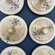 Lot of 6 enamelled terracotta pots - Moroccan pottery