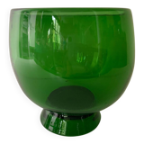 Blown glass vase Italy