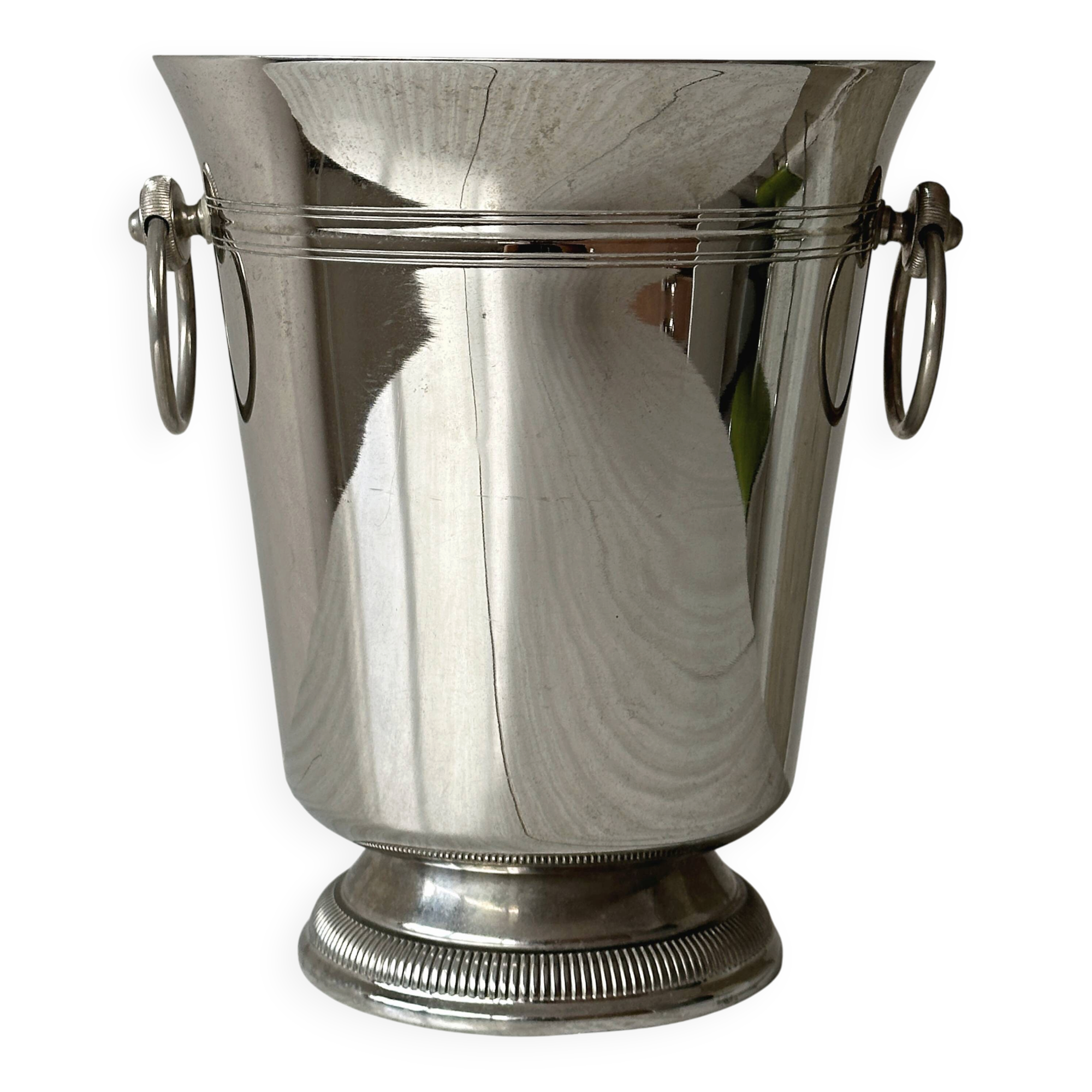 Vintage silver champagne bucket