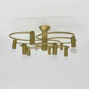 Vintage Hufnagel Leuchten ceiling light, 1970s