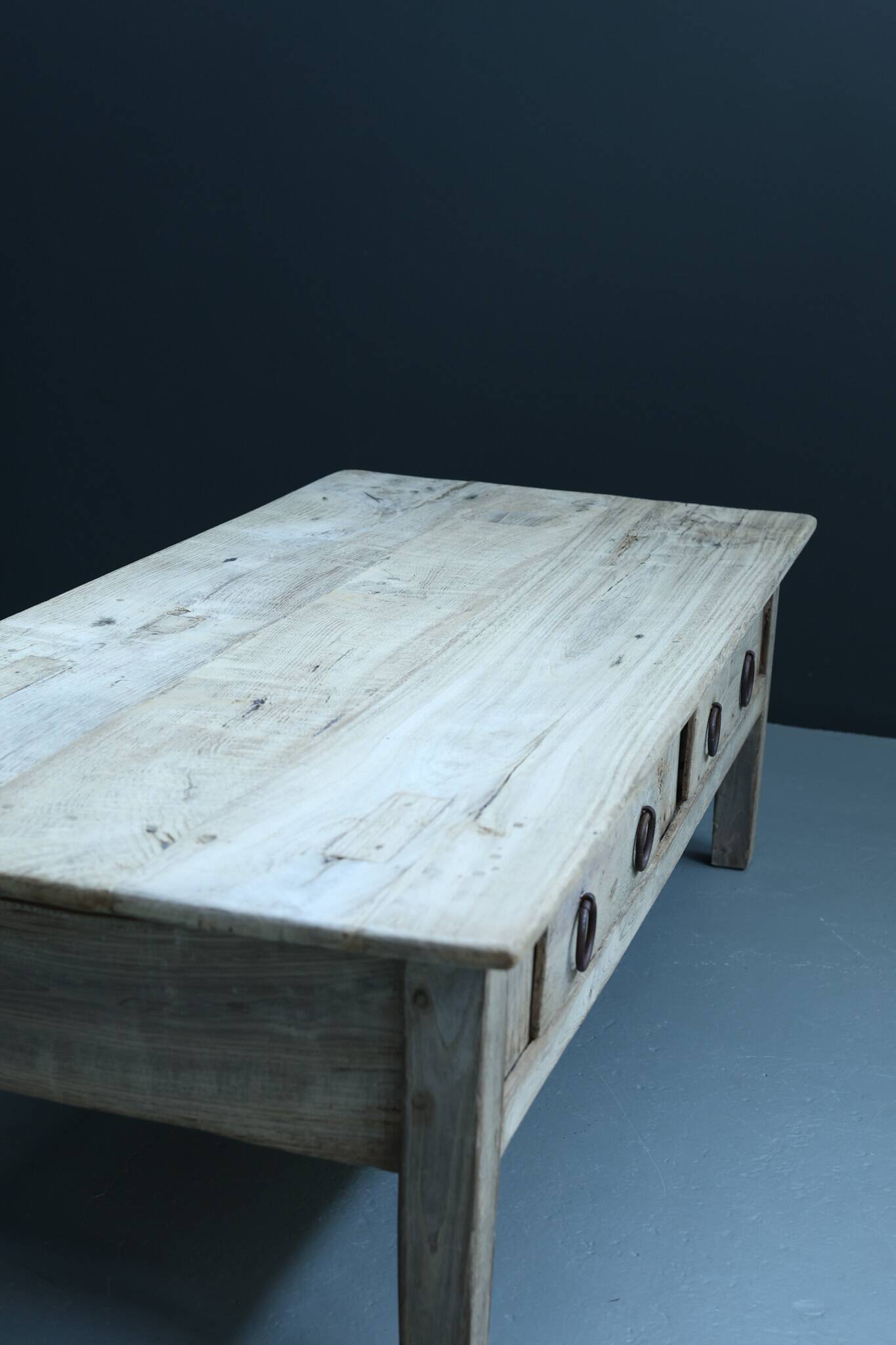 Coffee Table Spanish Farmhouse, Early 19th Century - Oak Table, Antique Tab