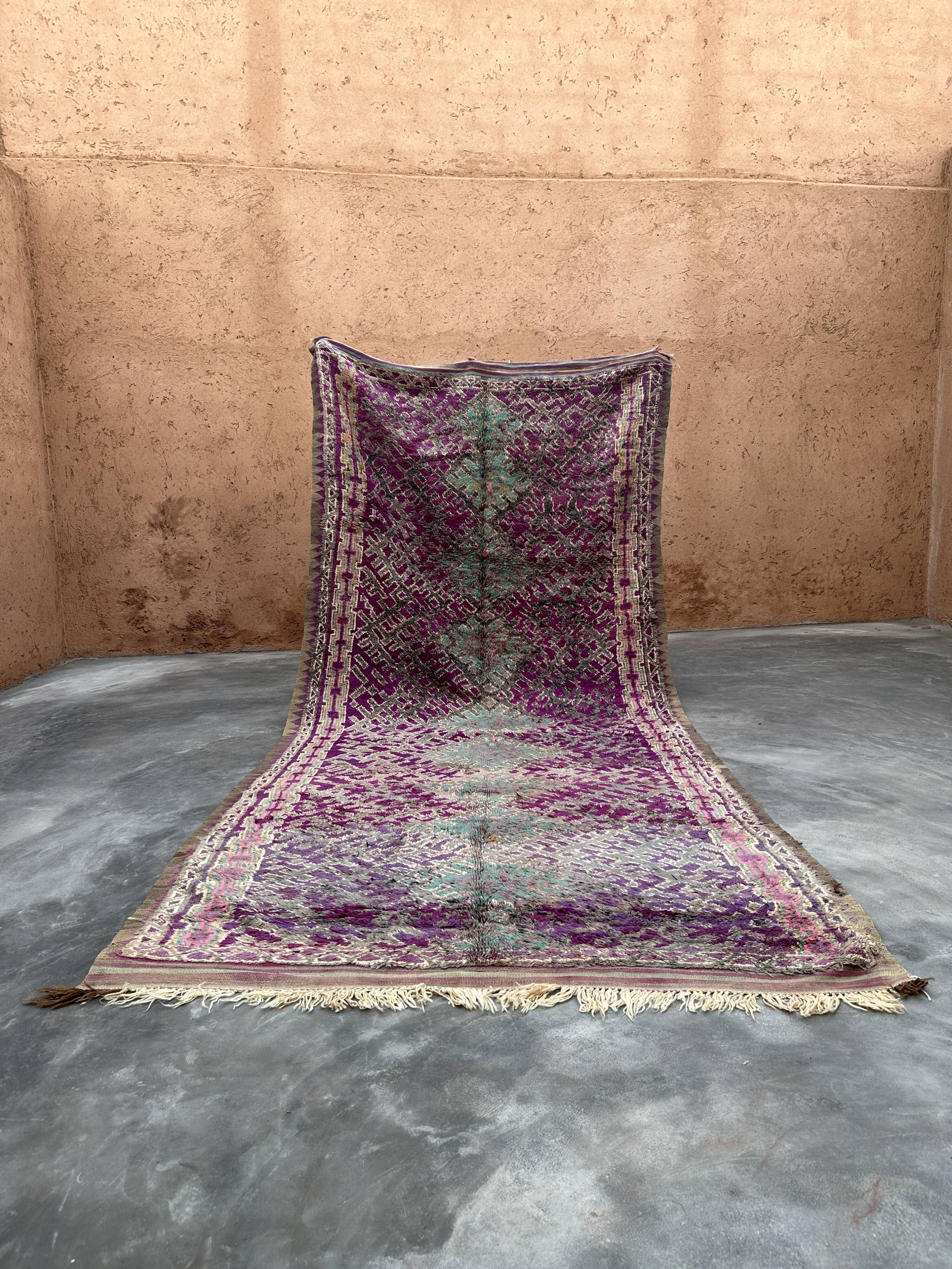 Moroccan carpet - 204 x 460 cm