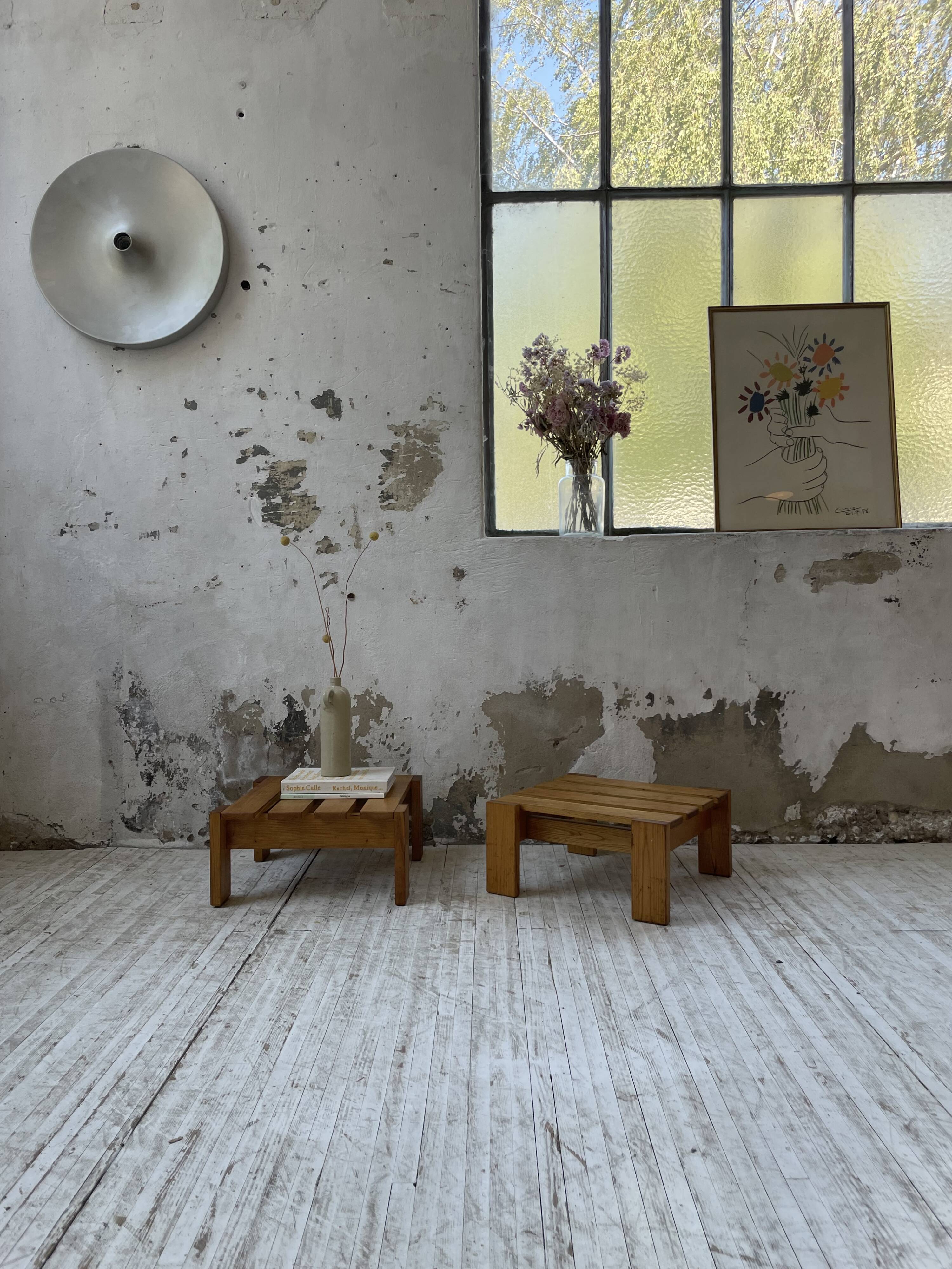 End stools for sofas pine mountain furniture 1960