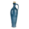 Vase bouteille céramique bleue 35 cm