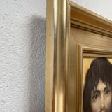 Oil portrait painting 'LE VAGABOND', after Anatola SOUNGOUROFF, circa 1977.