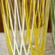 5 grands verres colorés limonade 1950