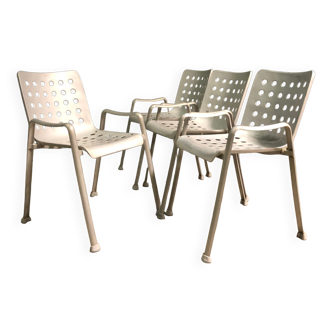 Set de 4 chaises vintage Hans Coray Landi pour Mewa 1960