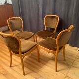 A set of four Spahn Stadtlohn chairs Germany 1970s