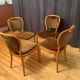 A set of four Spahn Stadtlohn chairs Germany 1970s