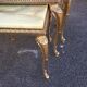 Tables in bronze