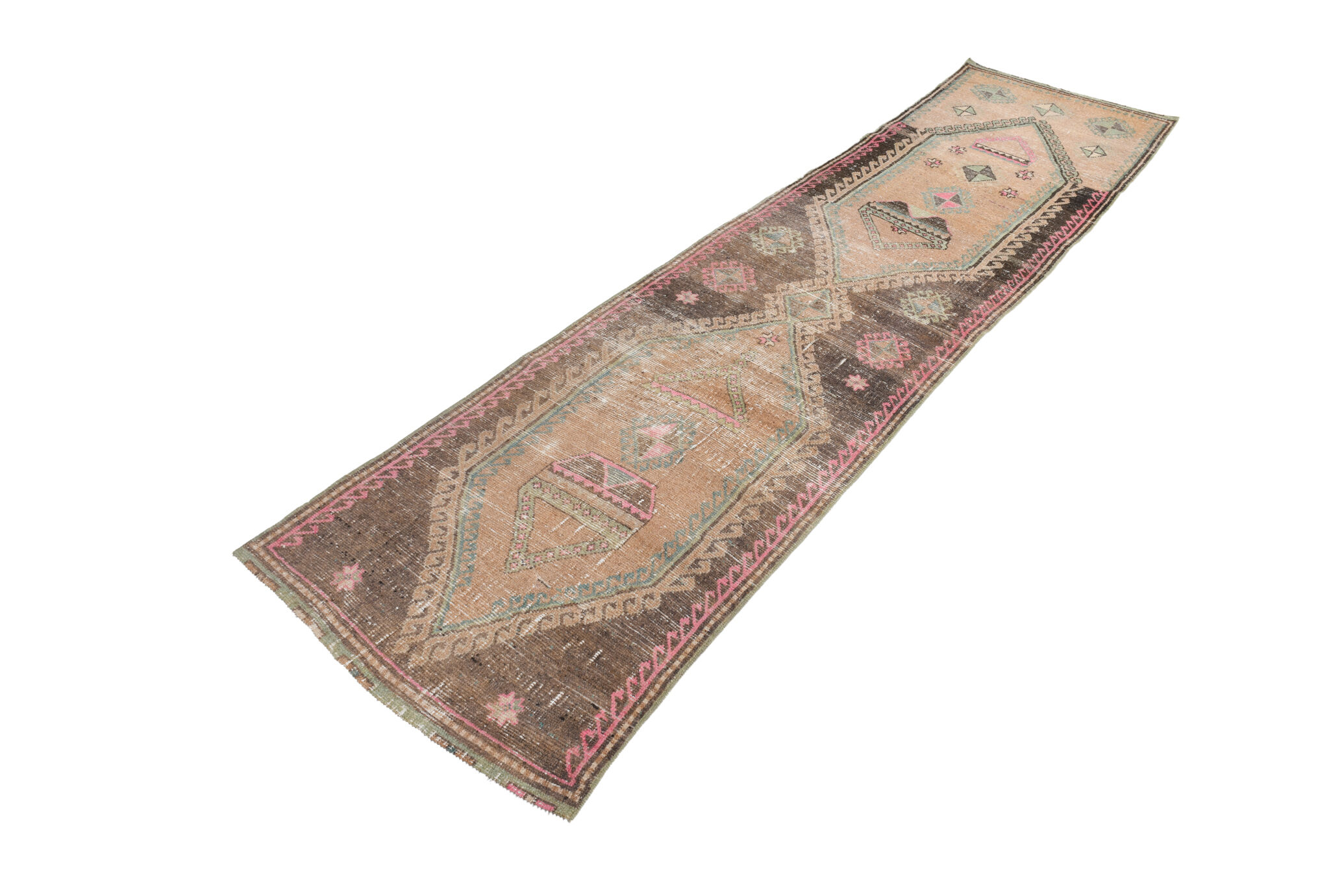 Tapis vintage oriental coureur, 82x323cm