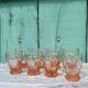 Art Deco Pink Glasses