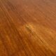 Scandinavian extendable dining table in teak