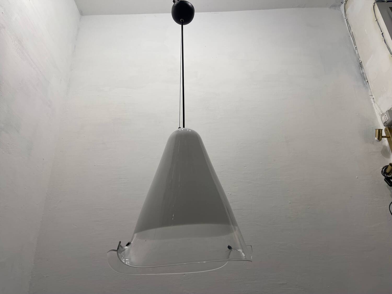 Murano Glass Lighr Pendants Set of 2