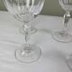 Crystal wine glass