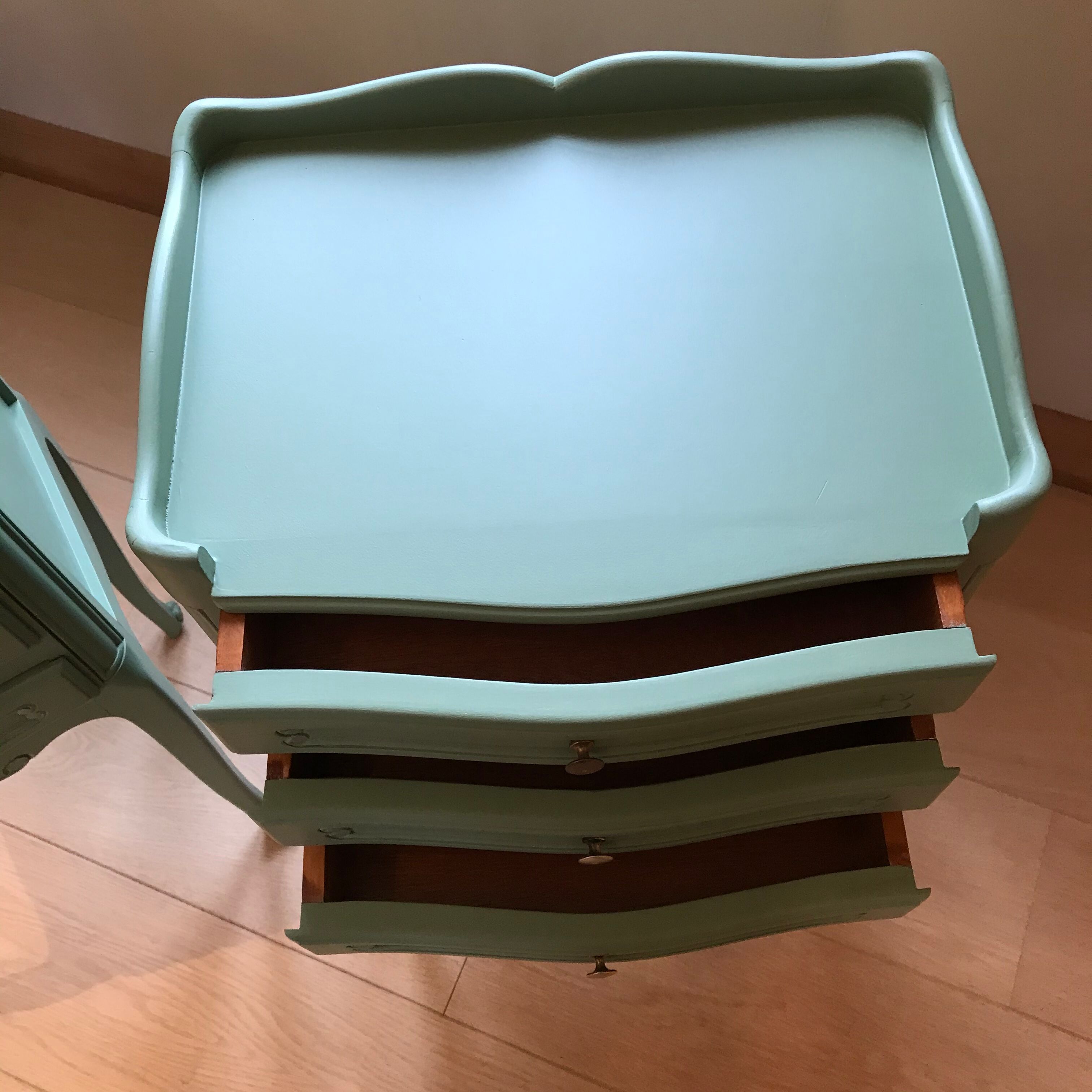 Louis XV beside table