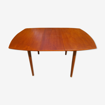 Table scandinave années 1960 à rallonge papillon