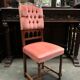 Set of six chairs.