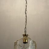 Italian glass brass pendant ceiling lamp