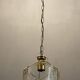 Italian glass brass pendant ceiling lamp