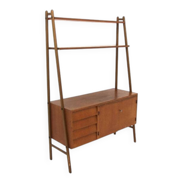 Scandinavian teak secretary desk, Sweden, 1960