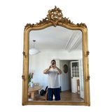 Antique gilded mirror