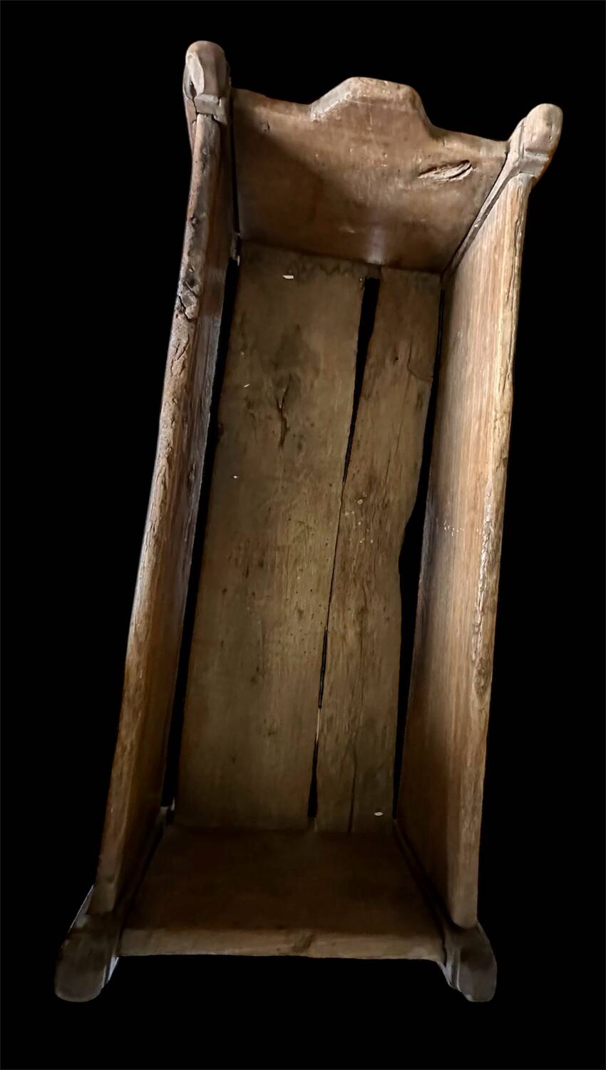 Very old wooden cradle