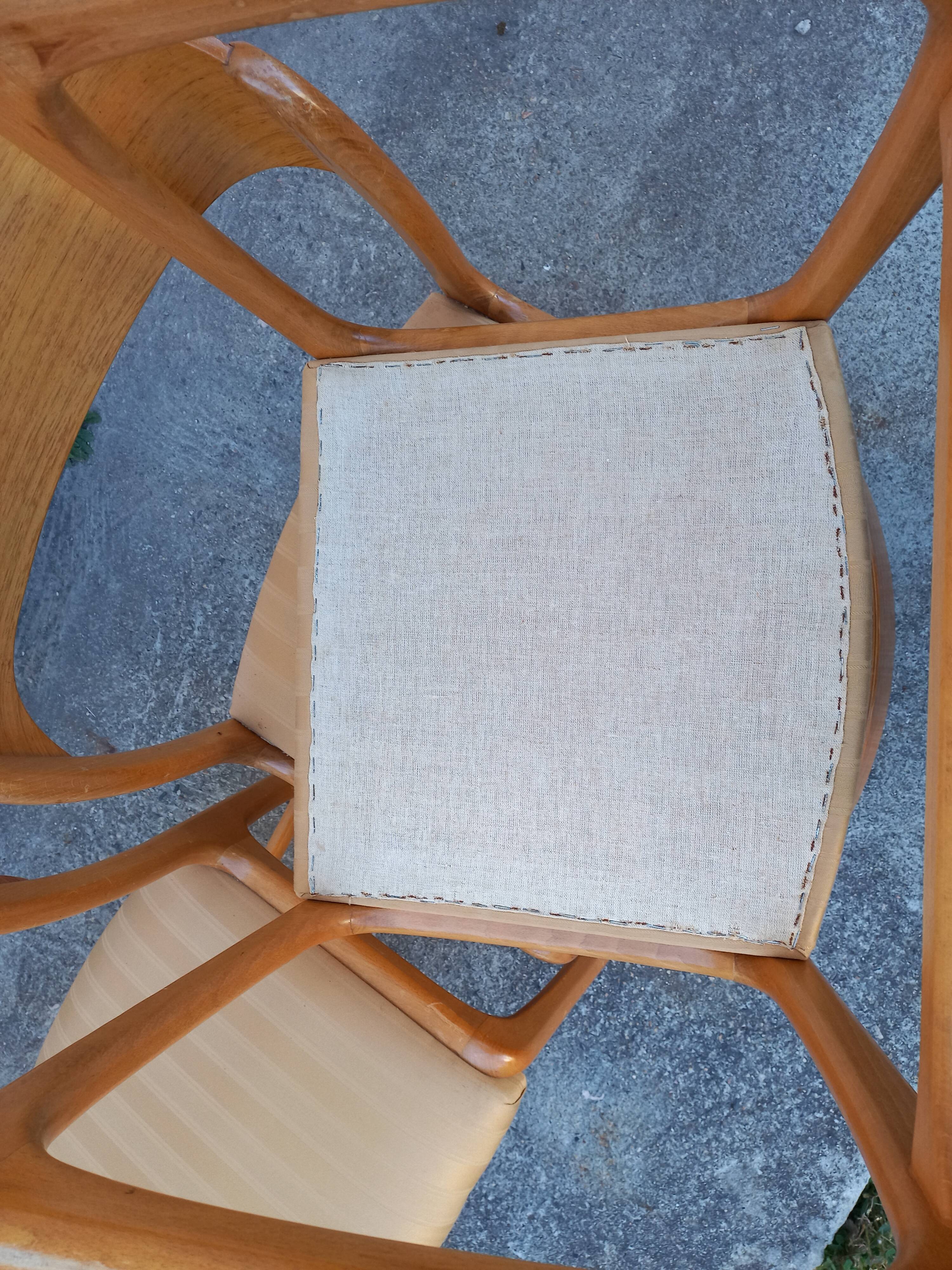 Baumann sleigh chairs, set of 8