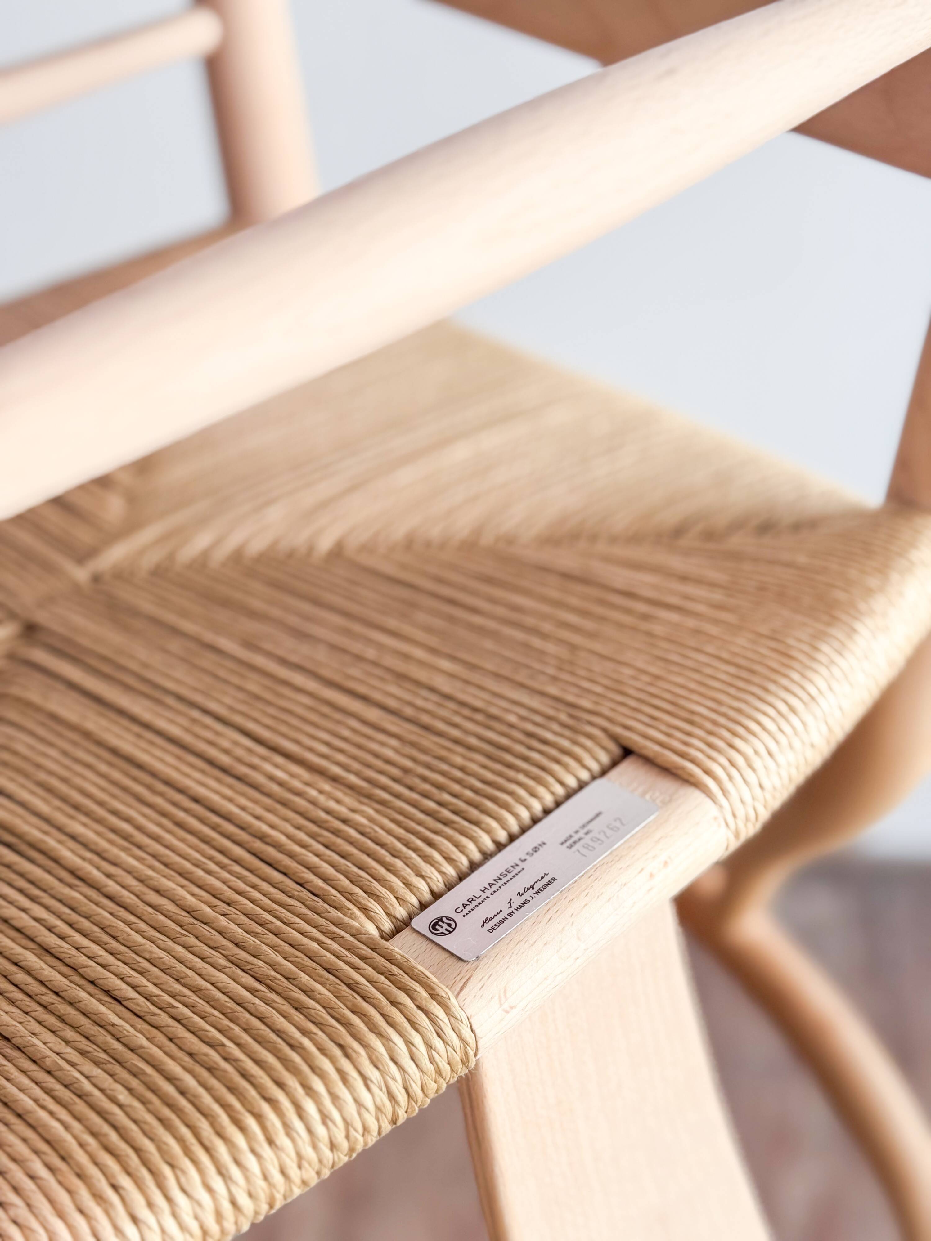 Chaise Wishbone CH24 par Hans Wegner pour Fritz Hansen