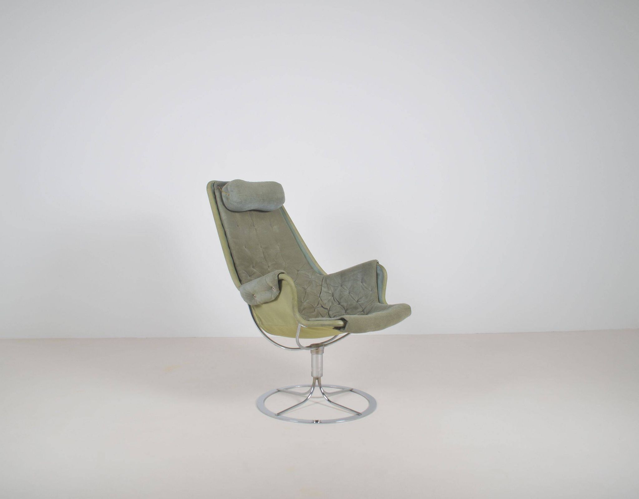 Fauteuil vintage suédois Jetson conçu par Bruno Mathsson pour Dux, années 1970.