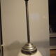 Art deco globe opaline hanging lamp