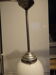 Art deco globe opaline hanging lamp