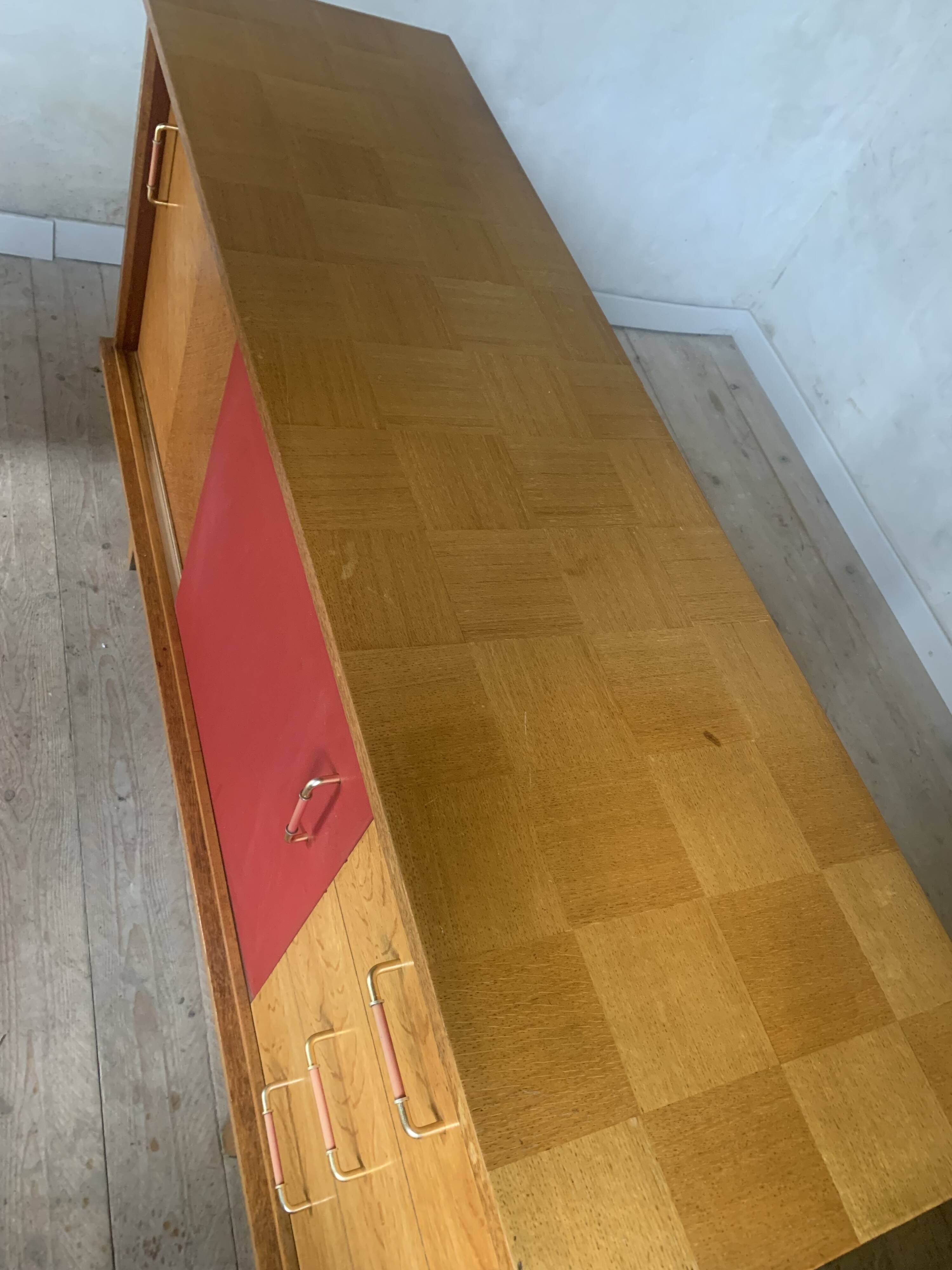 Vintage oak sideboard