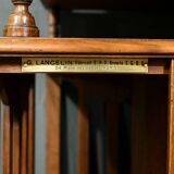 Revolving Walnut Bookcase, stamped G.Lancelin – 1900