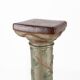 Art Nouveau console or pied de stall in glazed plaster, 1920s