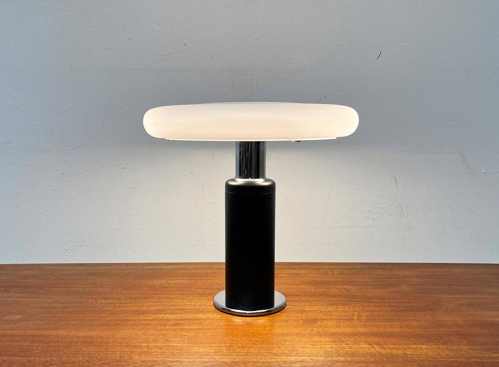 Postmodern German table lamp by Hillebrand, 1980s.