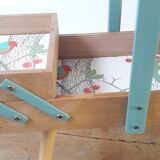 Worker tripod feet compass