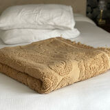 Vintage bed throw
